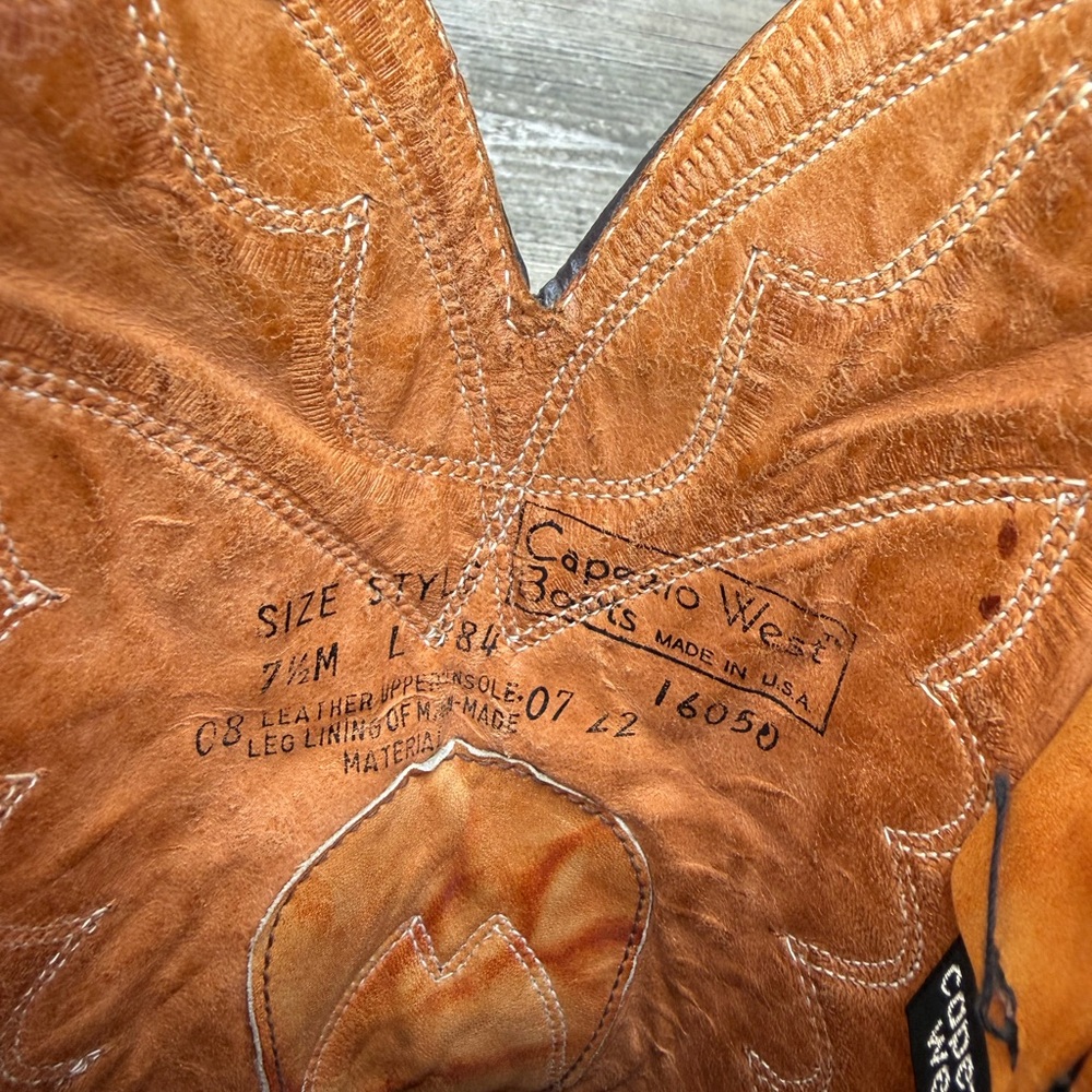 Vintage Leather Boots - Picture 4 of 8